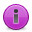 Get Info Purple Button Icon